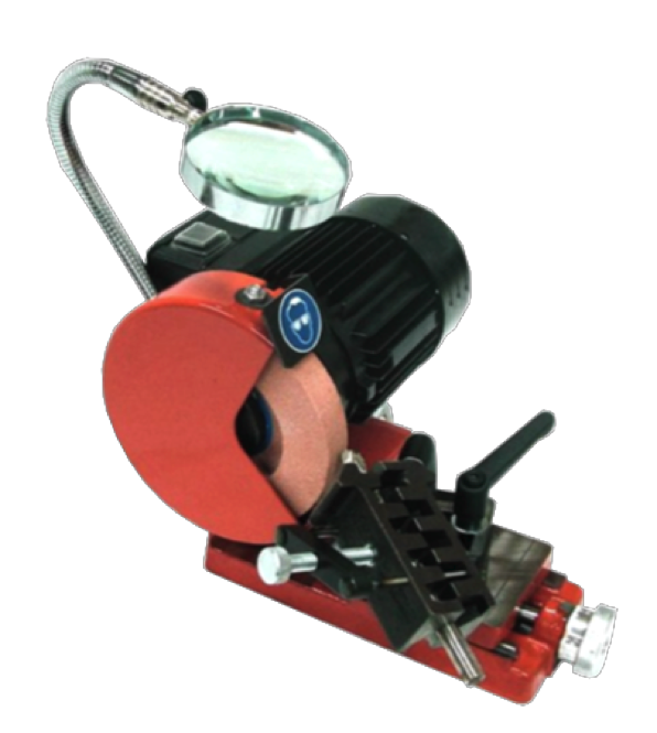 Side view of the drills grinding machine ELITE B 20